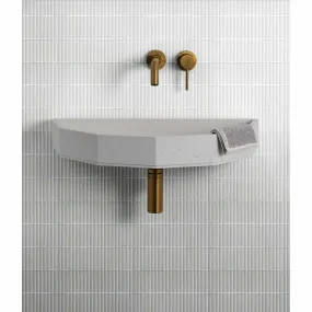 Bamboo Soft Grey Gloss Mosaic 28.4x29.5cm
