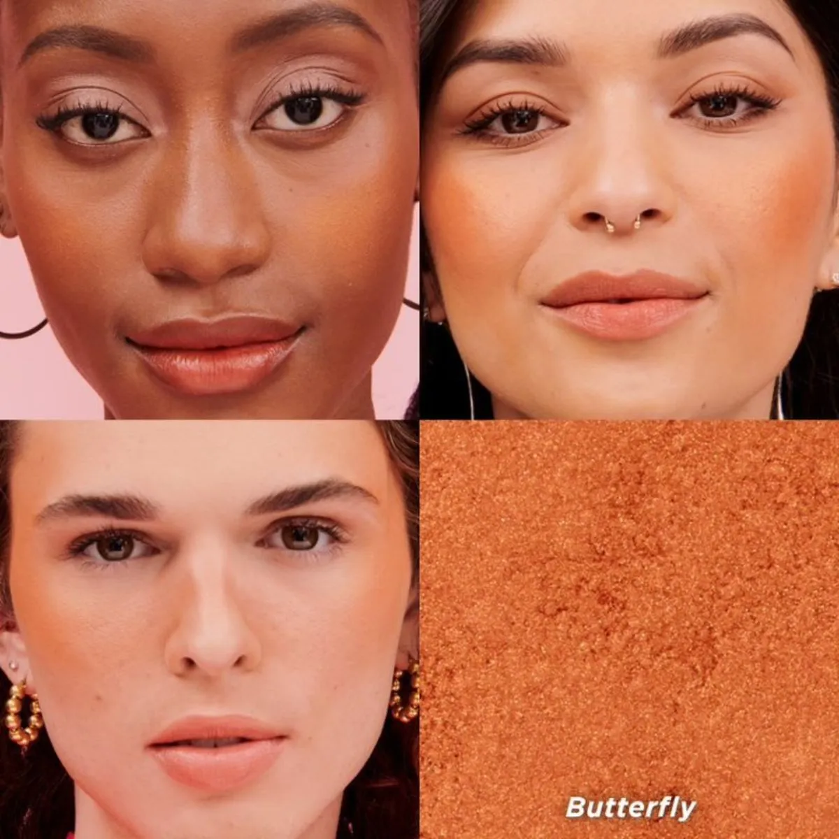 Benefit Powder Butterfly Golden Orange Blush.