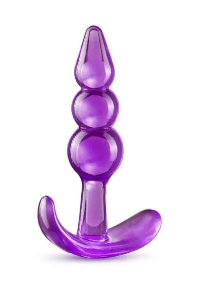 Blush B Yours Purple Triple Bead Anal Plug