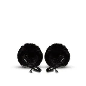 Blush Noir Pom Adjustable Nipple Clamps