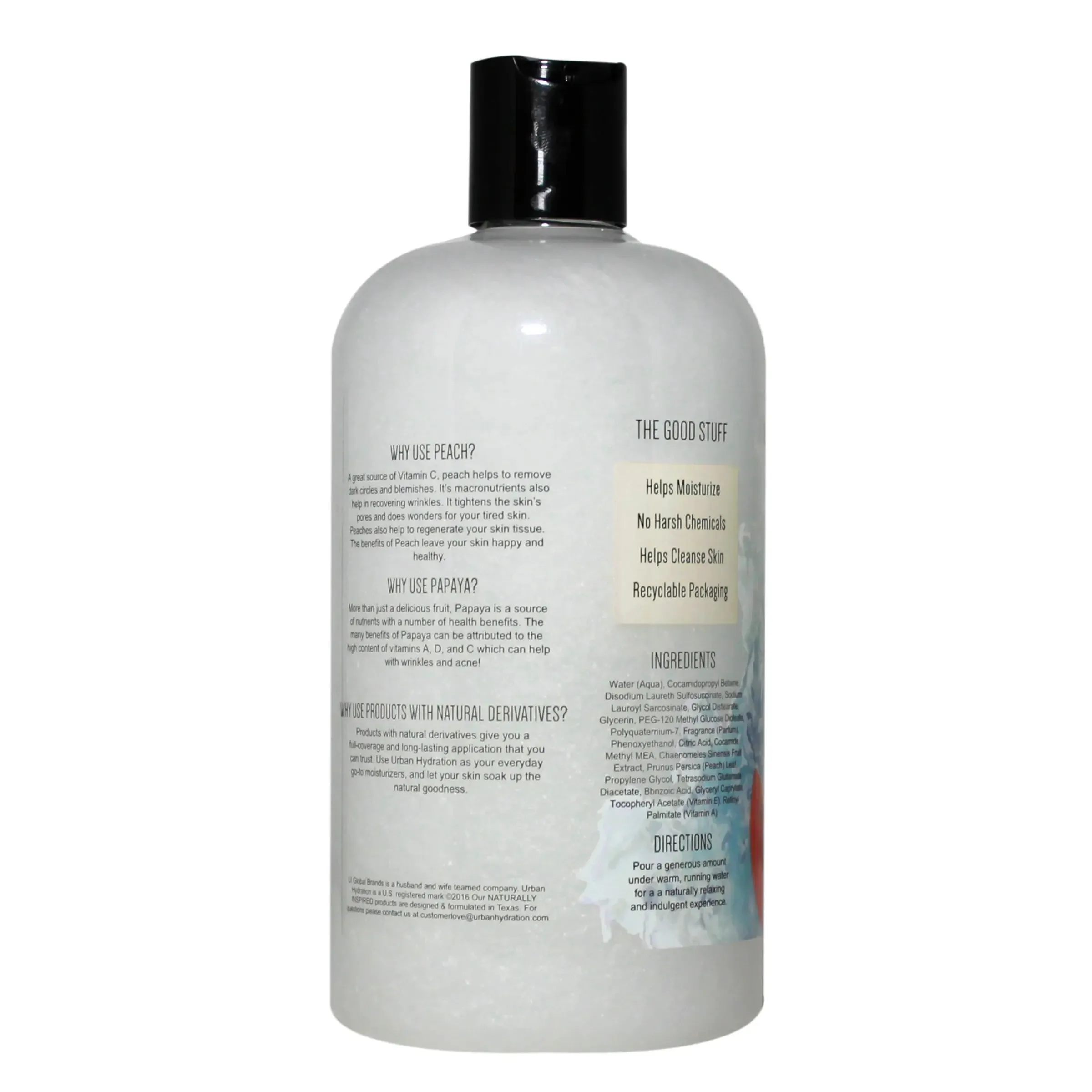 Brighten & Glow Peach & Papaya Bubble Bath