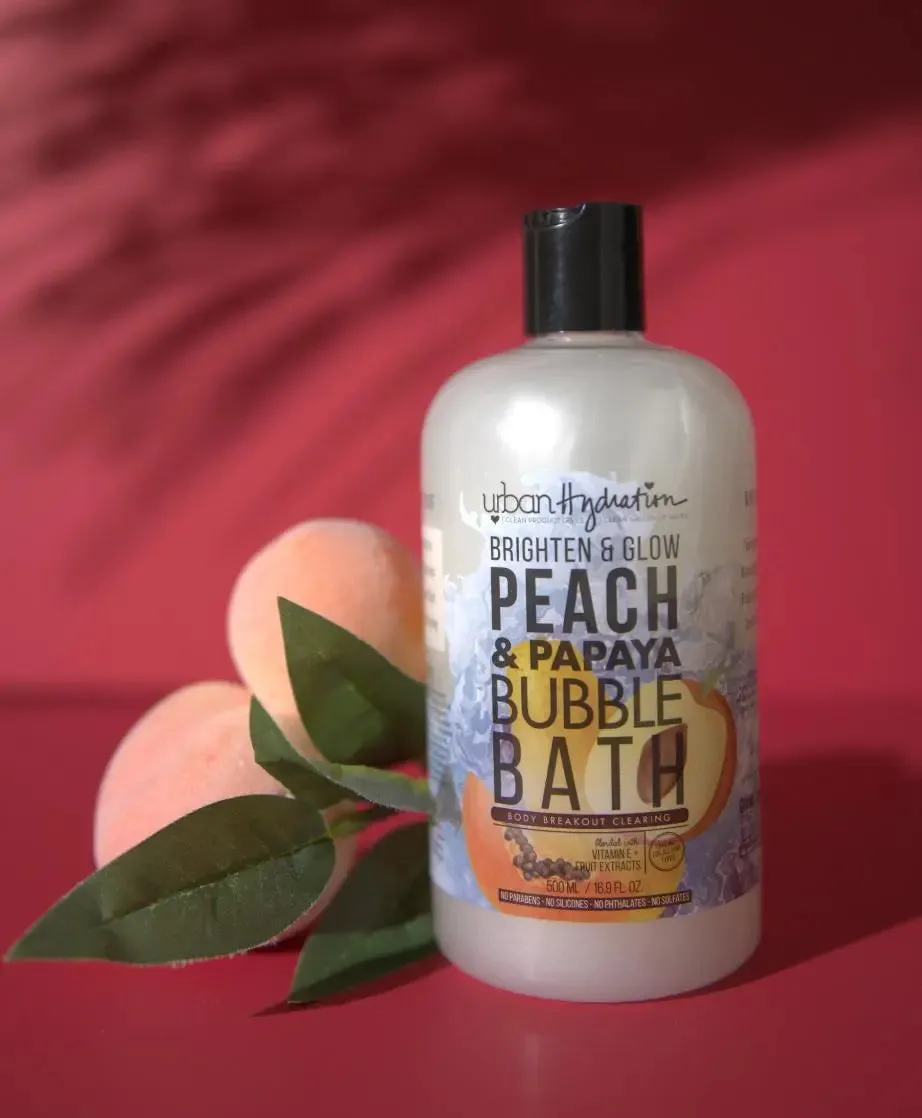 Brighten & Glow Peach & Papaya Bubble Bath