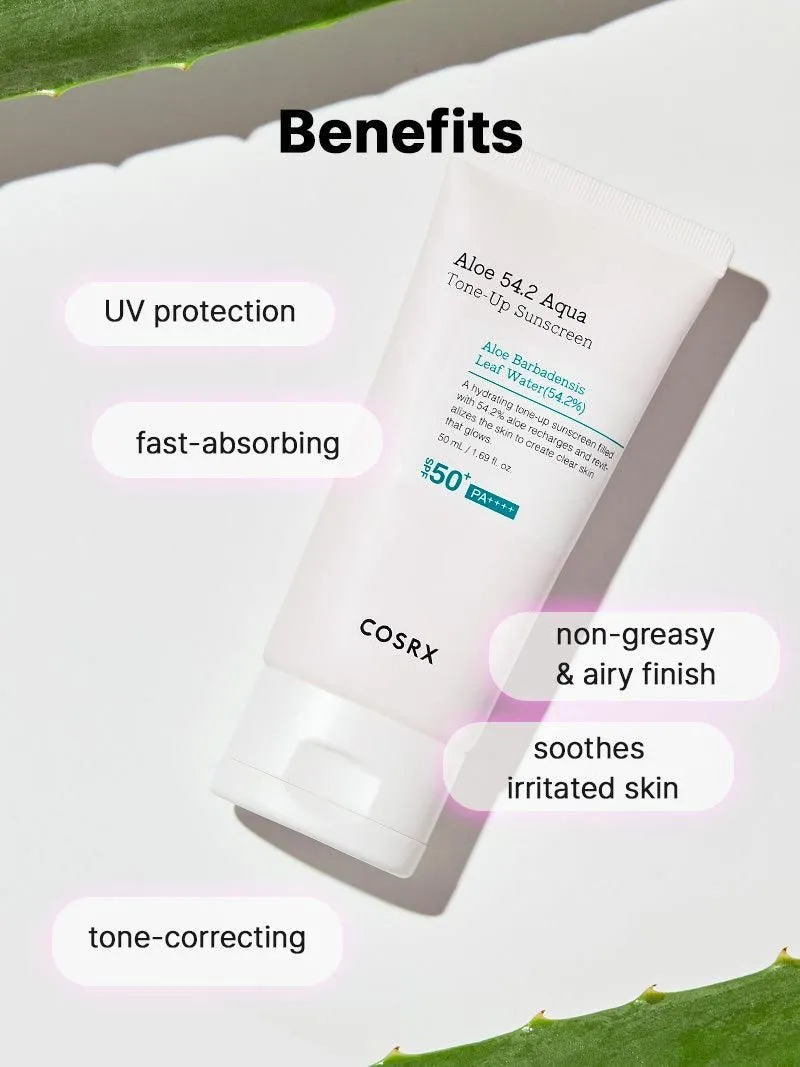 COSRX Aloe 54.2 Aqua Tone-Up Sunscreen 50ml