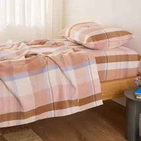 Frankie Flannelette - Marley Gingham Kids Pillowcases