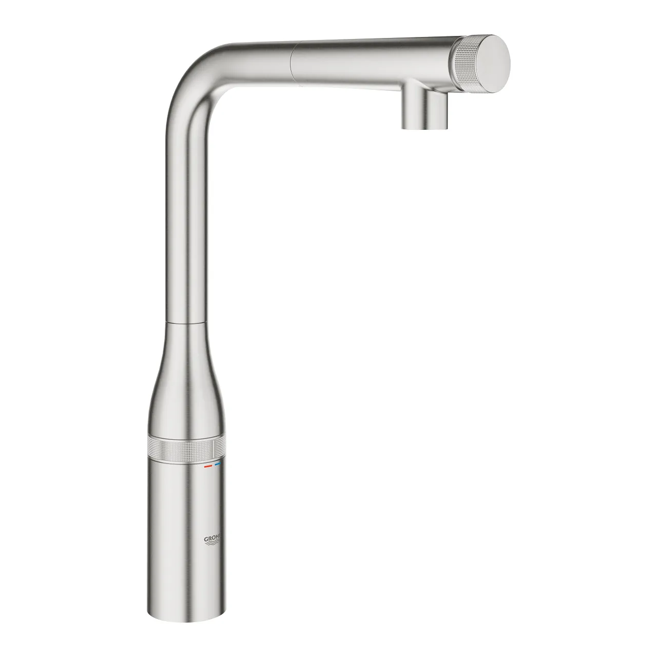 Grohe Essence Smartcontrol L-Spout In Stainless Steel Finish
