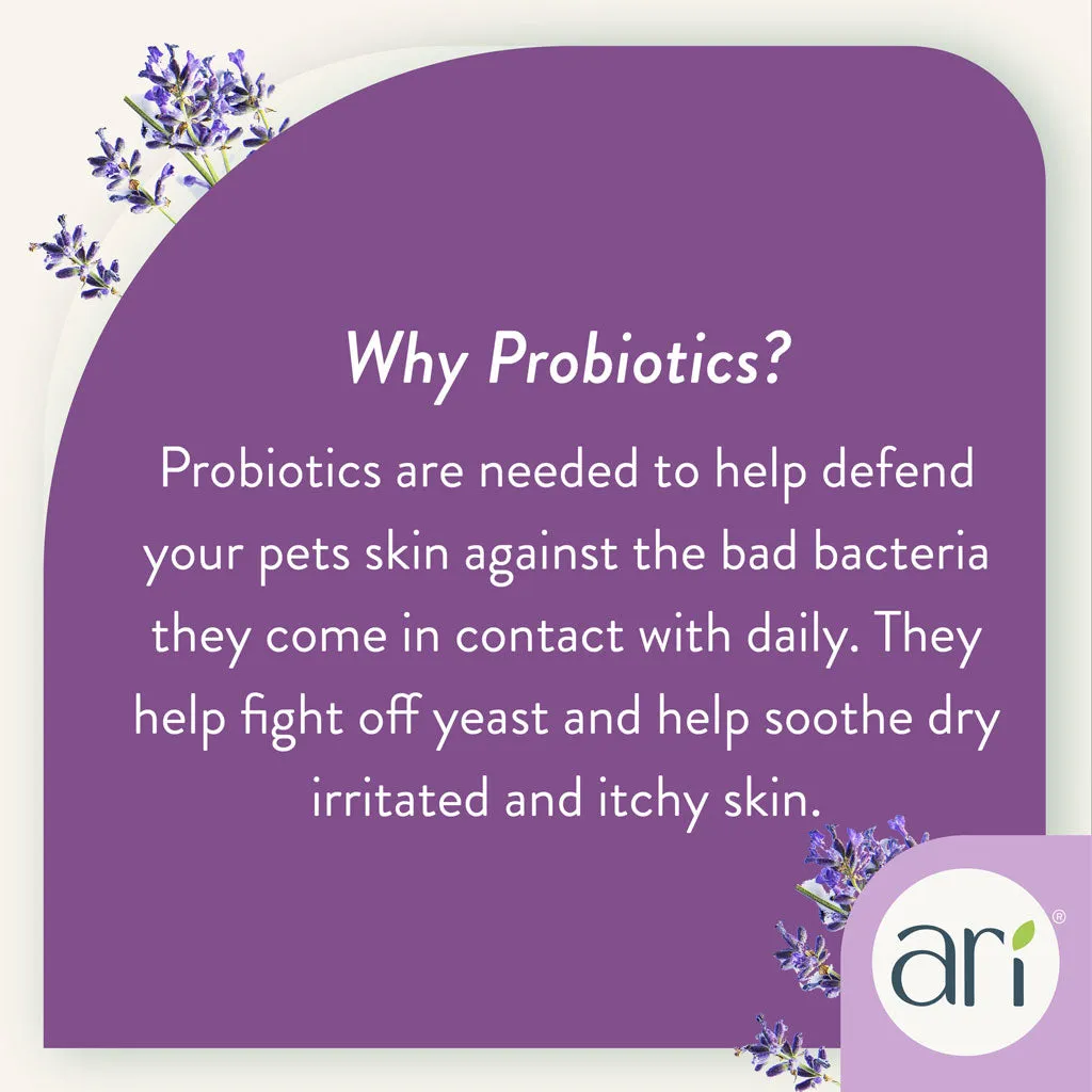 Health Extension Ari Probiotic Deodorizer Spray Lavender & Eucalyptus For Dogs, 8-oz
