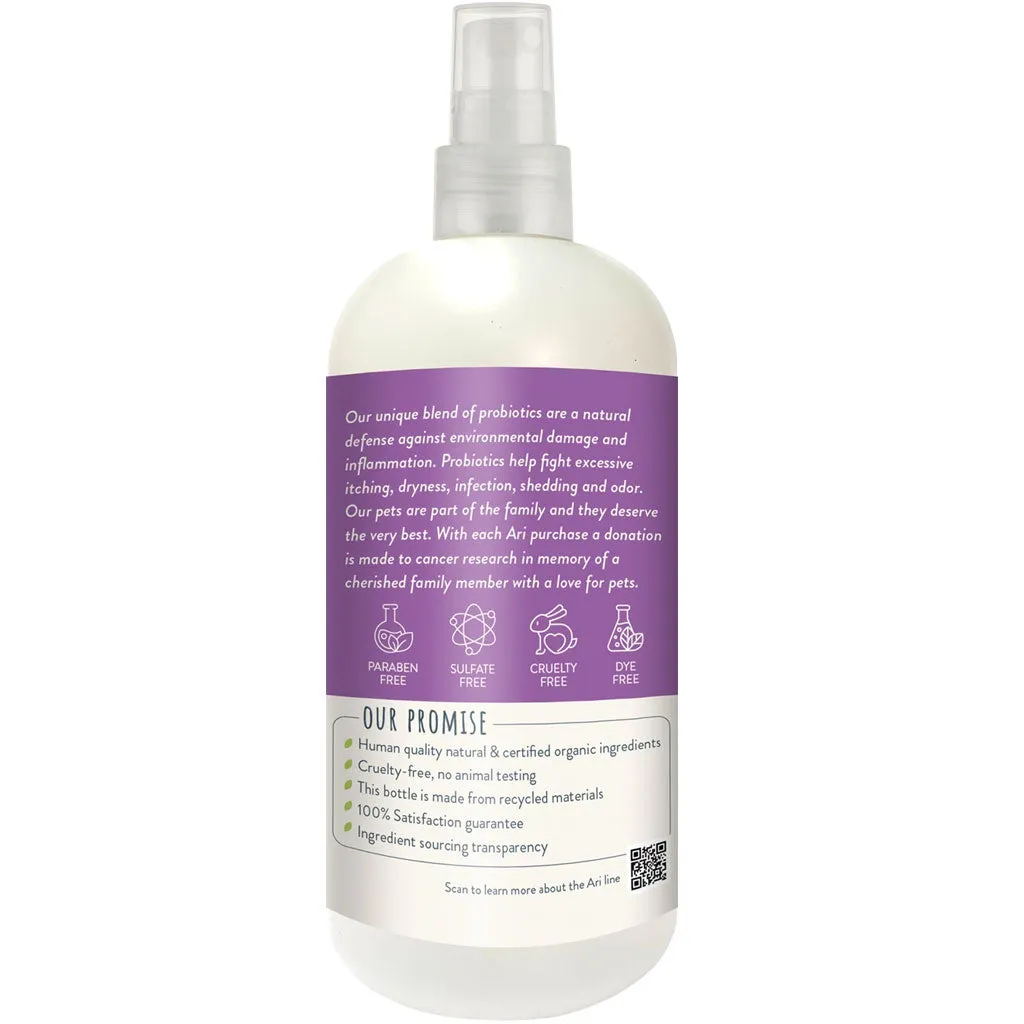 Health Extension Ari Probiotic Deodorizer Spray Lavender & Eucalyptus For Dogs, 8-oz