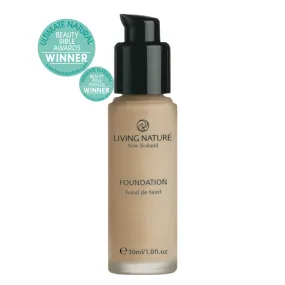 Living Nature Foundation Pure Honey 30ml