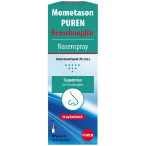 MOMETASON PUREN hay fever spray 50µg, spray 60