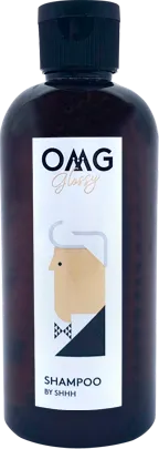 OMG Glossy Shampoo - 100% Recycled PET Refillable Bottle (250ml)