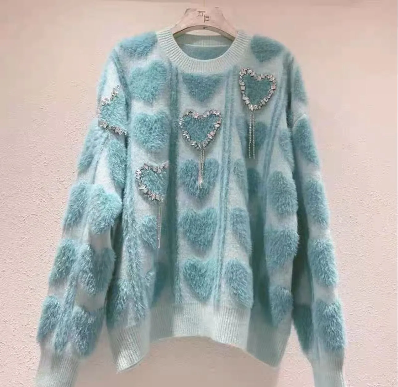 Pankh Blush Soft Wool Sweater