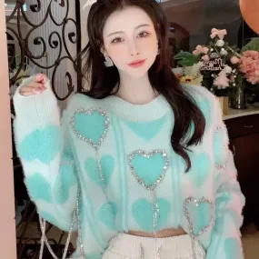 Pankh Blush Soft Wool Sweater