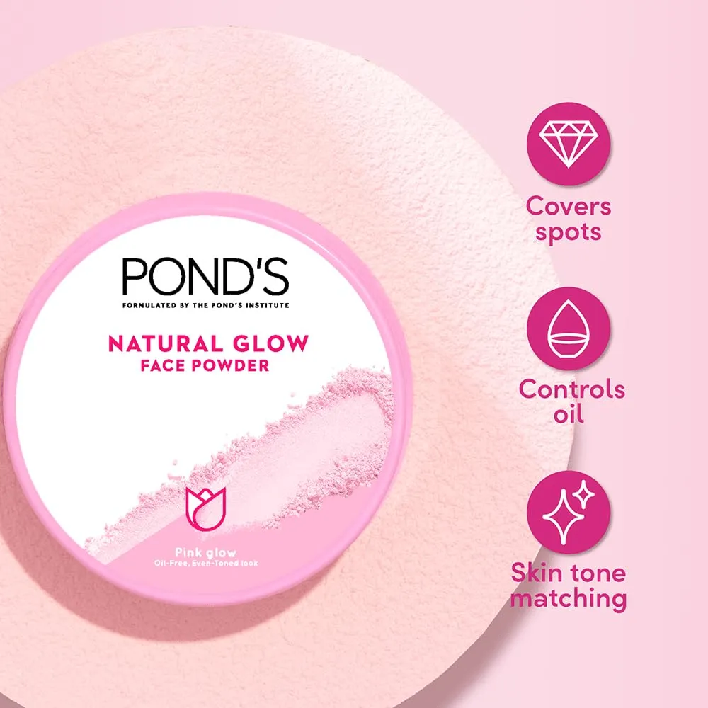 POND's Natural Glow Face Matte Powder Pink Glow - 30g