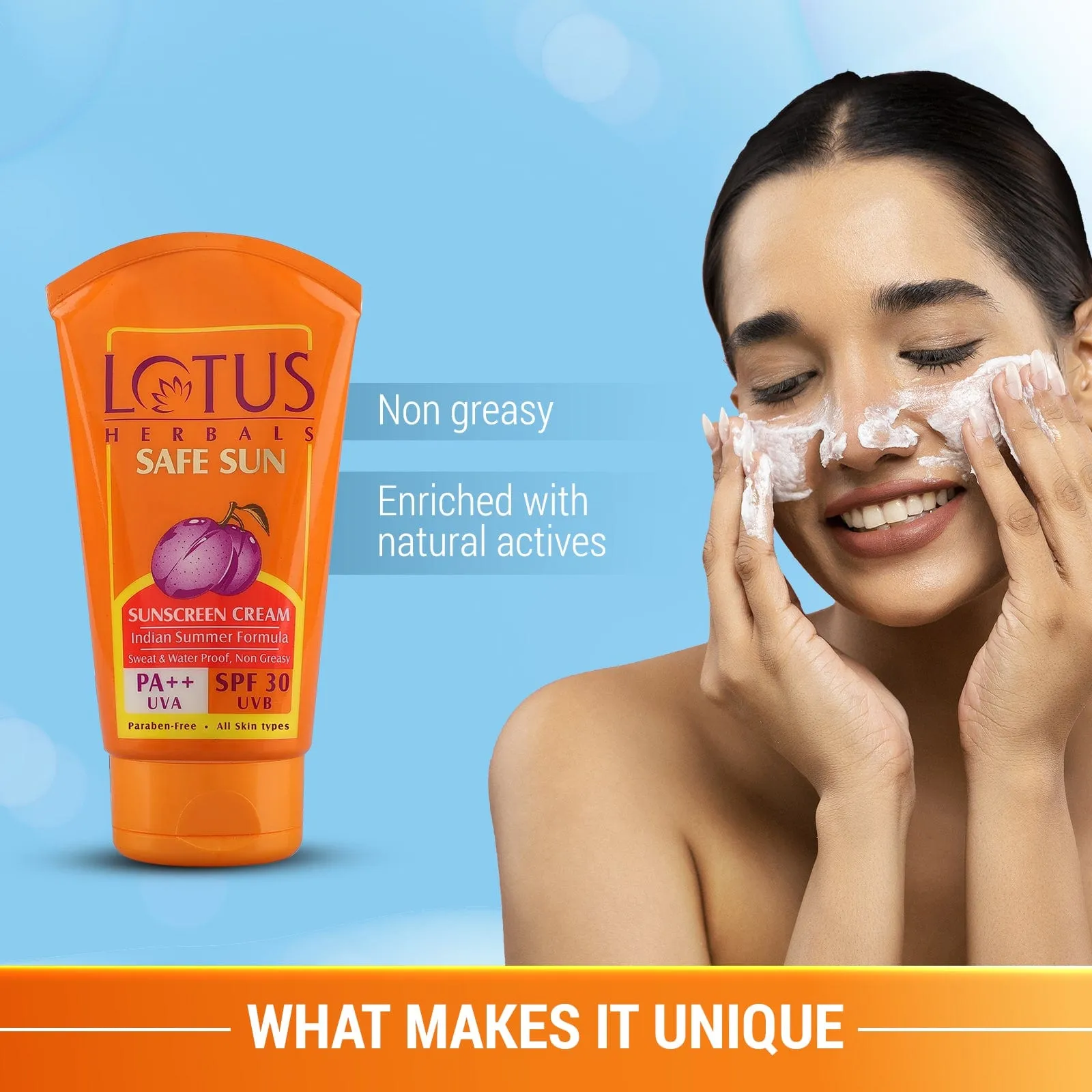 Safe Sun Sunscreen Cream SPF 30 PA  