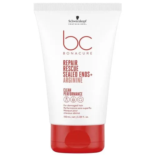 Schwarzkopf Professional Bc Bonacure Clean Performance Repair Rescue Sealed Ends 100ml